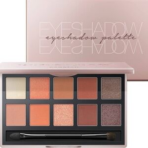 10 In 1 Color Eyeshadow Palette, Matte, Shimmer, Glitter Pigment Eye Shadow(062)